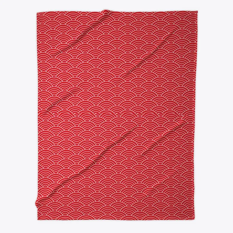 Fleece Blanket RED