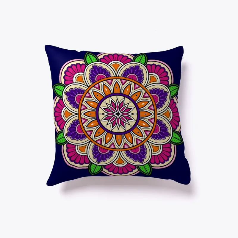 Traditional Indoor Pillow purple 