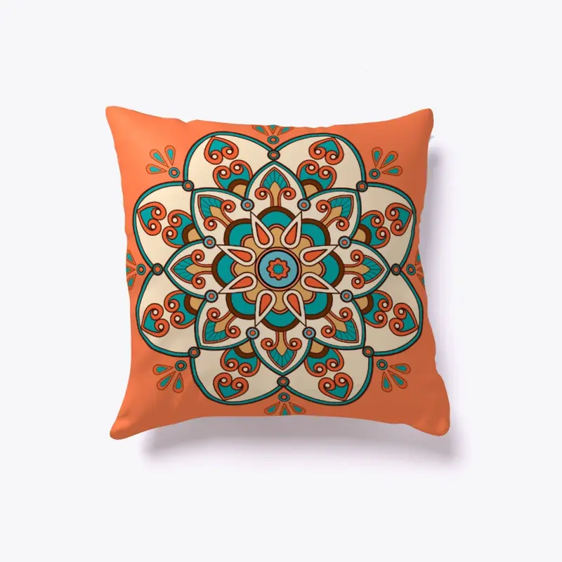 Traditional Indoor Pillow orange