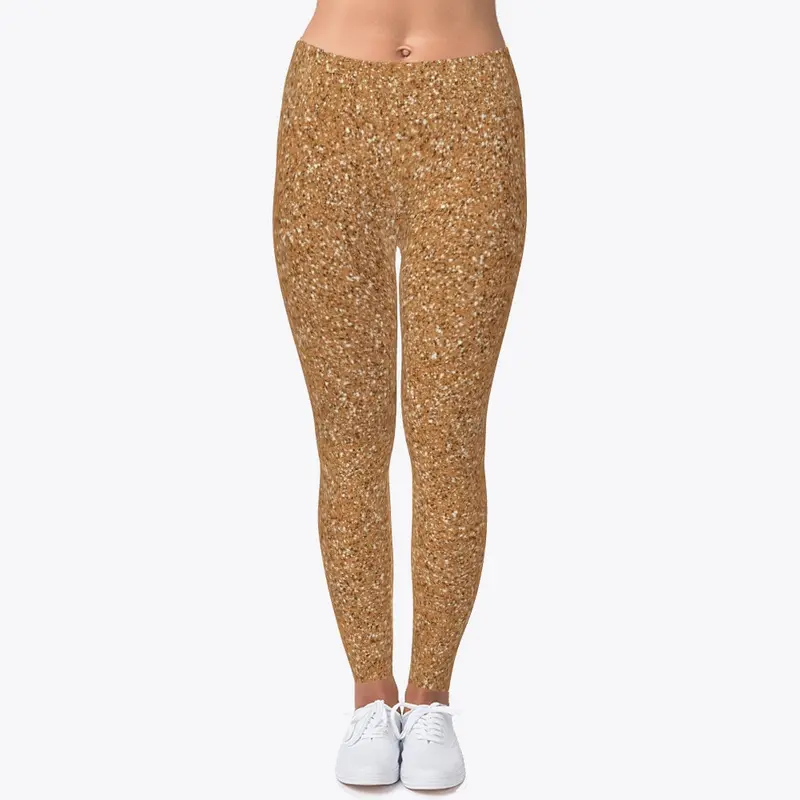 Golden Shimmer Leggings 