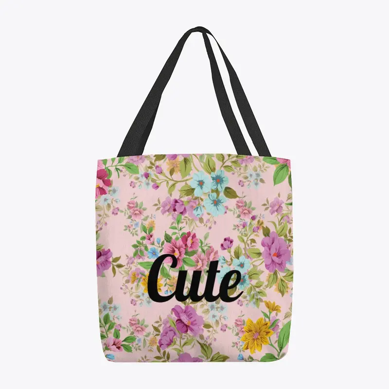 Cute All-over Print Tote Bag 