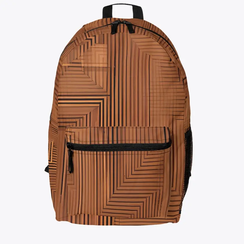 Trendy Brown Backpack